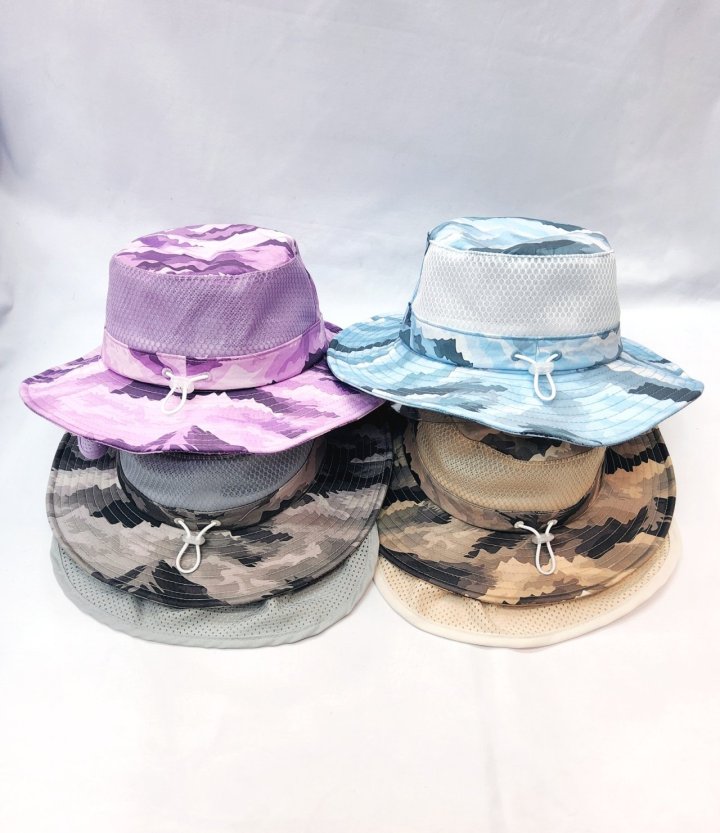 Shinseage Kids - Korean Children Fashion - #childofig - Military Mesh-Back Safari Hat - 3