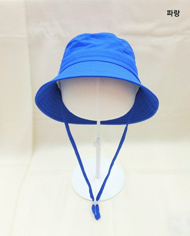 Shinseage Kids - Korean Children Fashion - #childofig - Cool Plain Strap Bucket Hat - 6