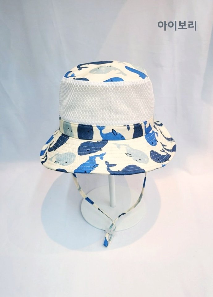 Shinseage Kids - Korean Children Fashion - #childrensboutique - Whale Mesh Bucket Hat - 2