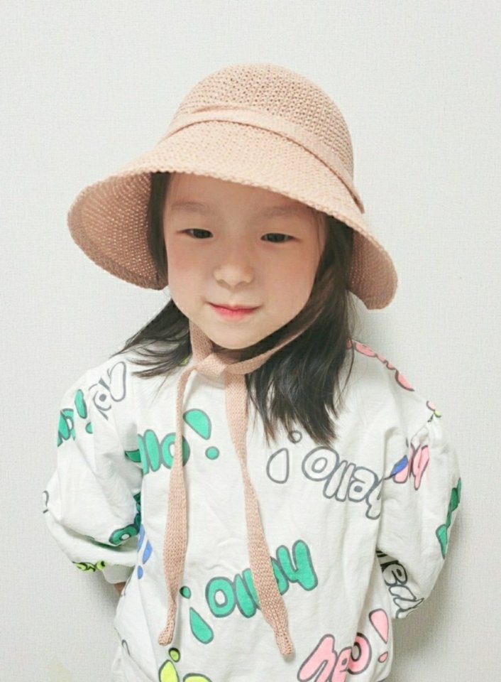 Shinseage Kids - Korean Children Fashion - #discoveringself - Crochet Straw Bonnet - 2
