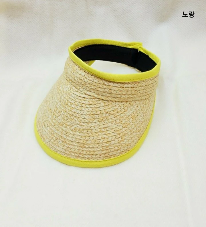 Shinseage Kids - Korean Children Fashion - #discoveringself - Raffia Neon Sun Cap - 3
