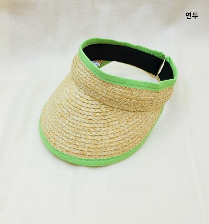 Shinseage Kids - Korean Children Fashion - #kidsshorts - Raffia Neon Sun Cap - 5