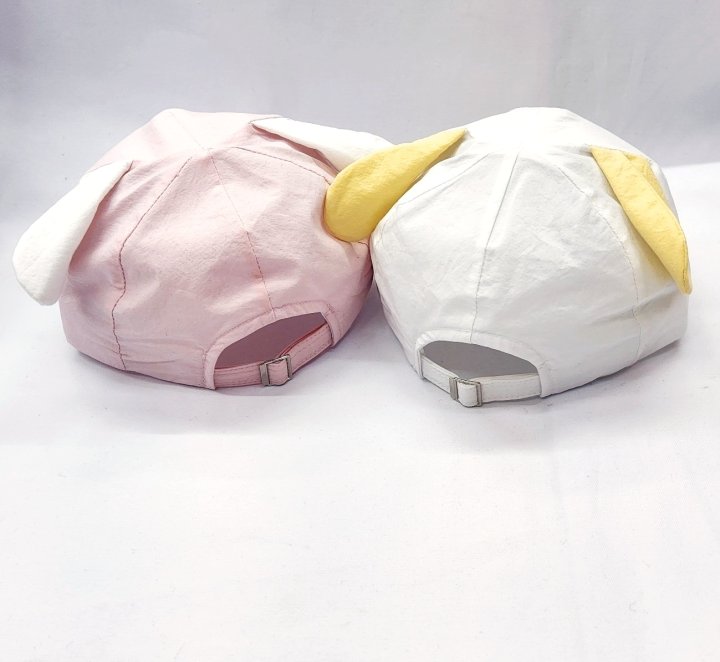 Shinseage Kids - Korean Children Fashion - #kidsshorts - Two-Tone Long Ears Cap - 3