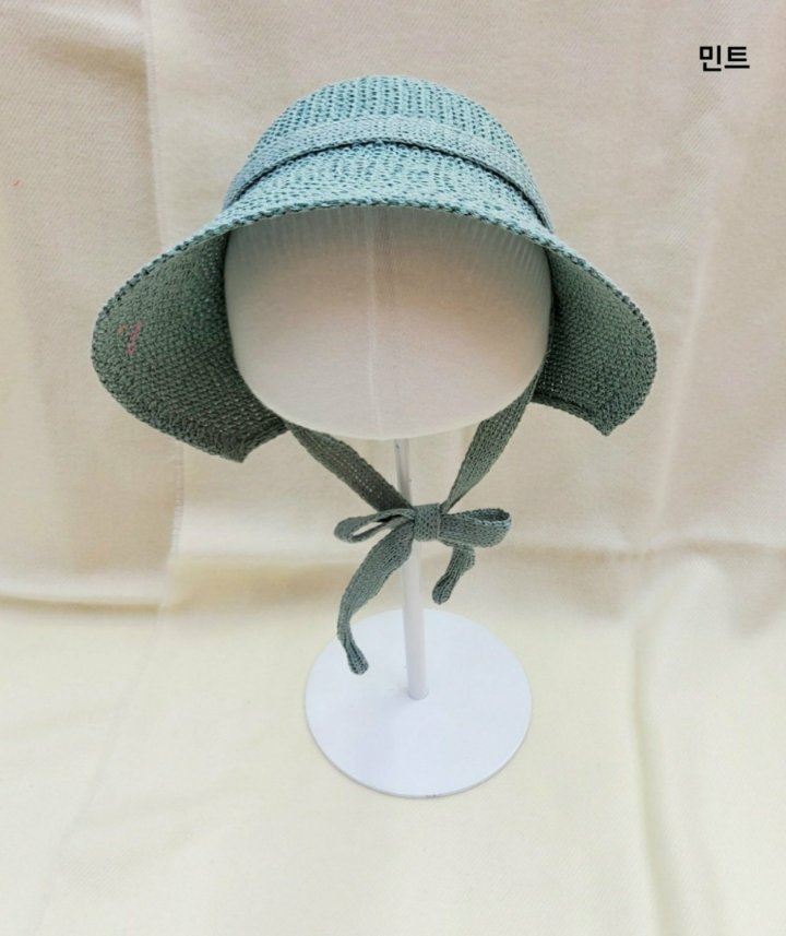 Shinseage Kids - Korean Children Fashion - #kidsstore - Crochet Straw Bonnet - 5
