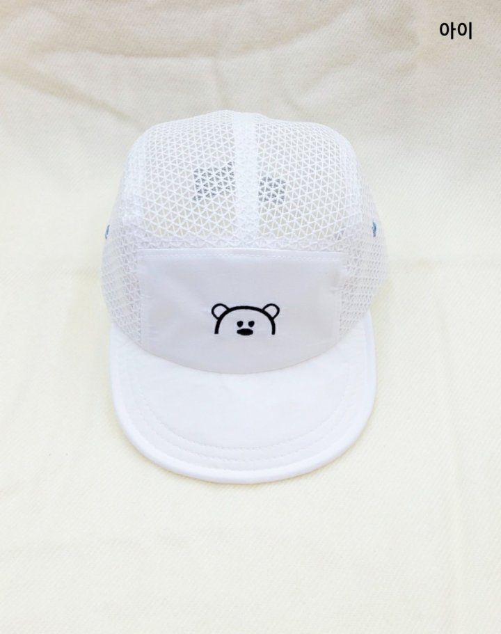 Shinseage Kids - Korean Children Fashion - #kidsstore - Bear Mesh Camp Cap - 3