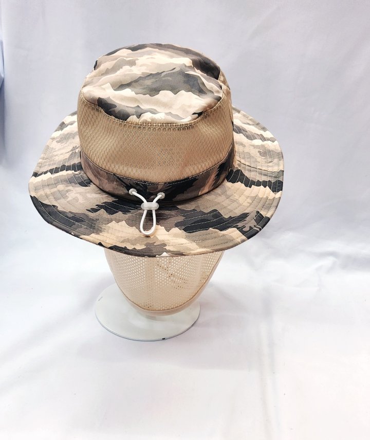 Shinseage Kids - Korean Children Fashion - #kidsstore - Military Mesh-Back Safari Hat - 9