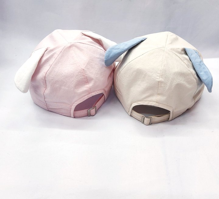 Shinseage Kids - Korean Children Fashion - #kidsshorts - Two-Tone Long Ears Cap - 4