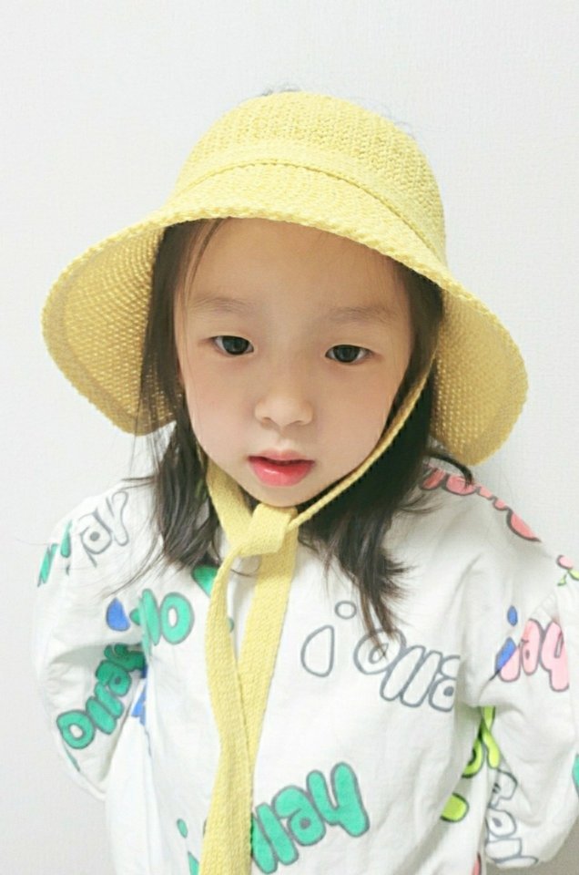 Shinseage Kids - Korean Children Fashion - #kidzfashiontrend - Crochet Straw Half Bonnet - 2