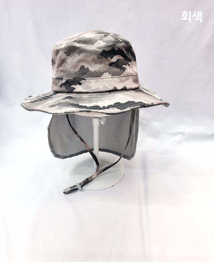Shinseage Kids - Korean Children Fashion - #kidzfashiontrend - Military Mesh-Back Safari Hat - 10