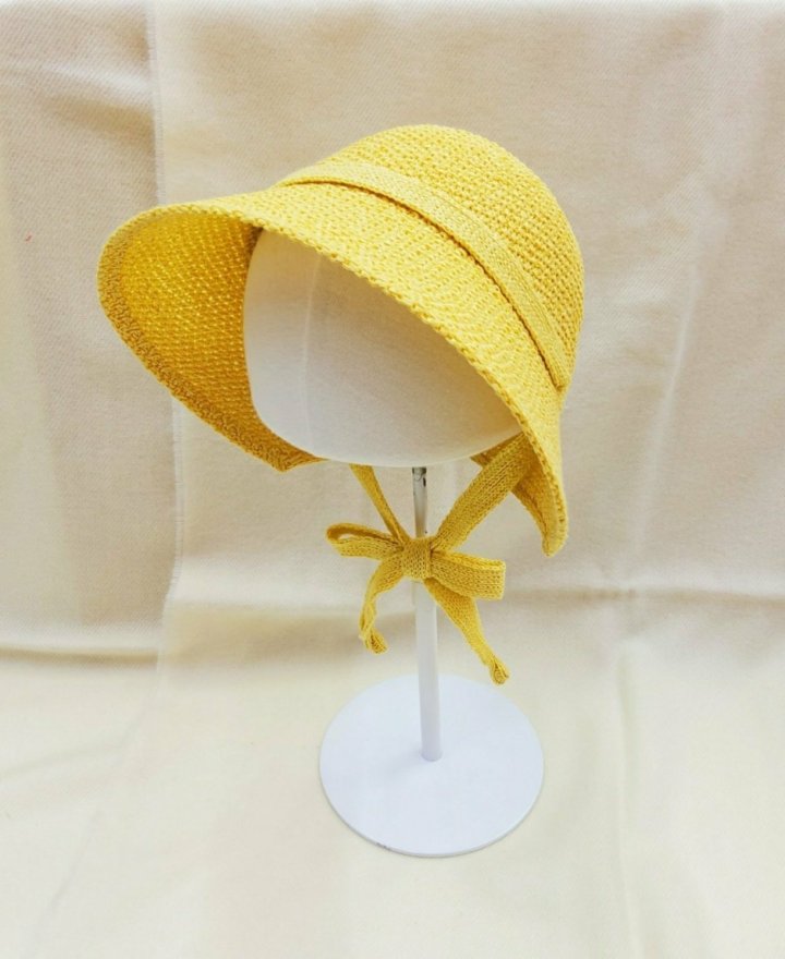 Shinseage Kids - Korean Children Fashion - #littlefashionista - Crochet Straw Bonnet - 8