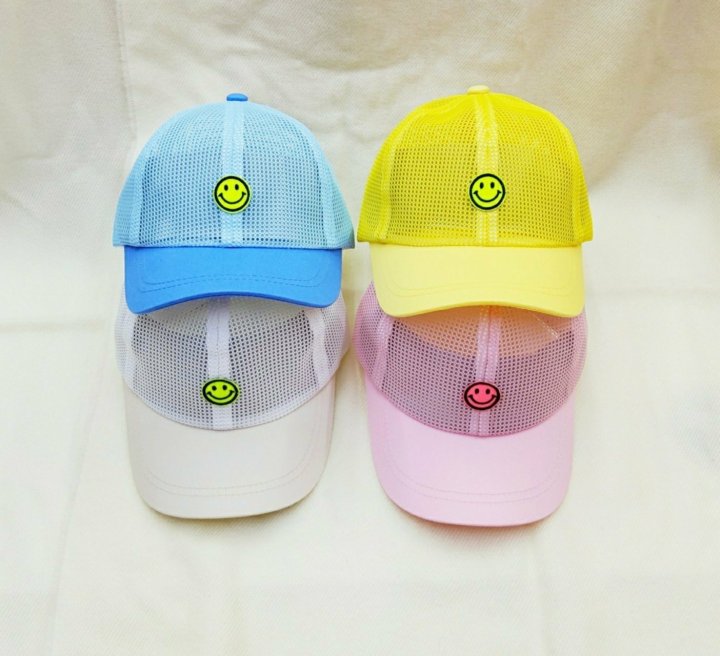 Shinseage Kids - Korean Children Fashion - #magicofchildhood - Mini Smile Mesh Ball Cap