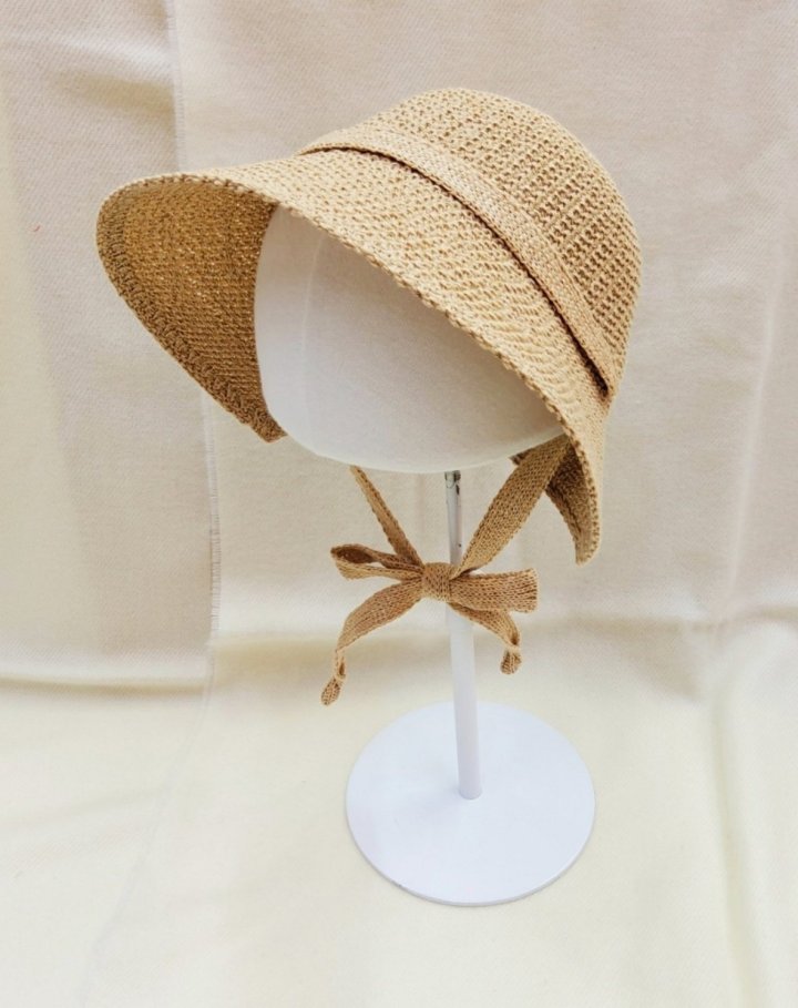 Shinseage Kids - Korean Children Fashion - #minifashionista - Crochet Straw Bonnet - 10