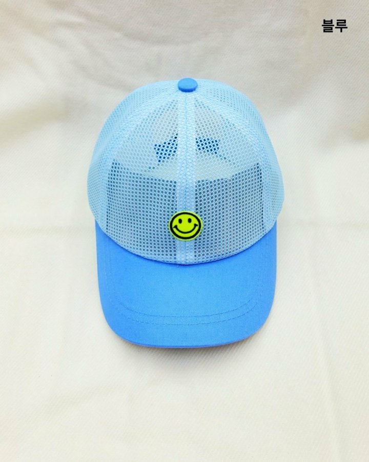 Shinseage Kids - Korean Children Fashion - #minifashionista - Mini Smile Mesh Ball Cap - 2