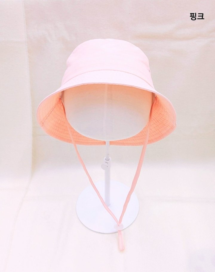 Shinseage Kids - Korean Children Fashion - #magicofchildhood - Cool Plain Strap Bucket Hat - 4