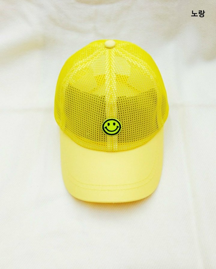 Shinseage Kids - Korean Children Fashion - #prettylittlegirls - Mini Smile Mesh Ball Cap - 3
