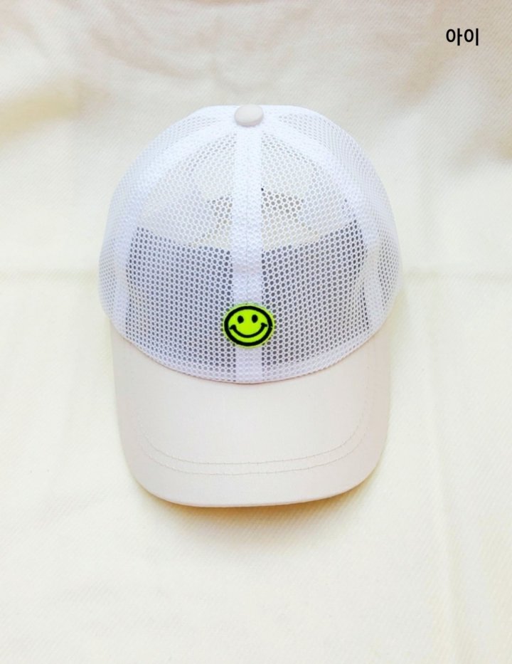 Shinseage Kids - Korean Children Fashion - #prettylittlegirls - Mini Smile Mesh Ball Cap - 4