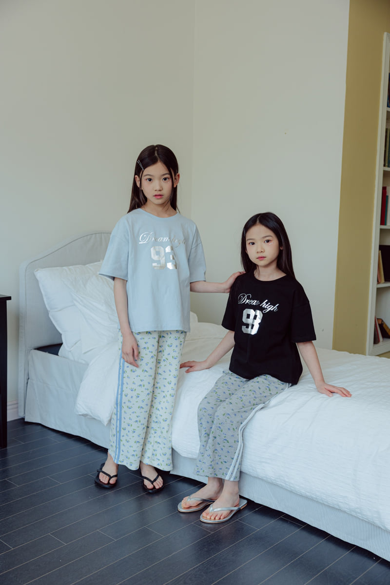 Sm2 - Korean Children Fashion - #Kfashion4kids - Flower Pants - 2