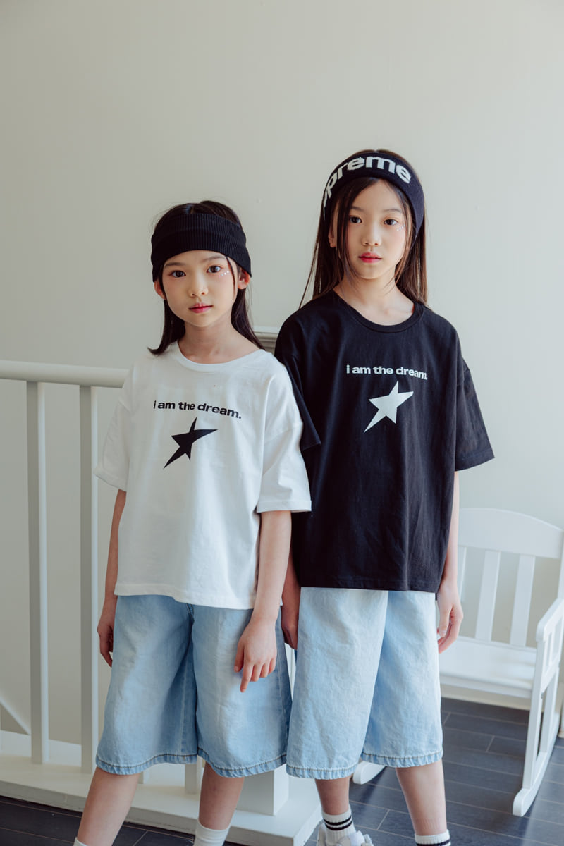 Sm2 - Korean Children Fashion - #Kfashion4kids - Star Lettering Tee - 9