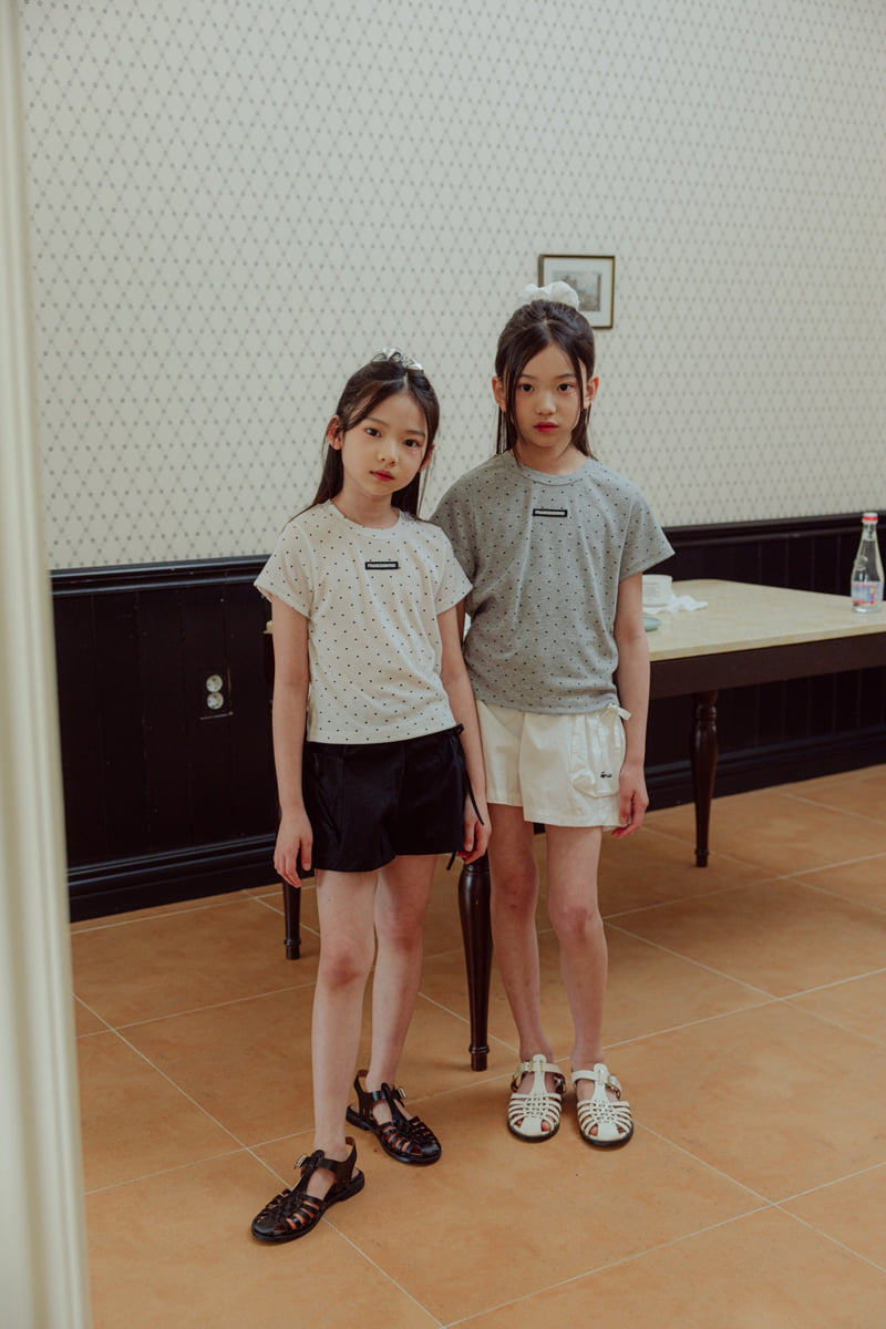 Sm2 - Korean Children Fashion - #Kfashion4kids - Shirring Half Pants - 6