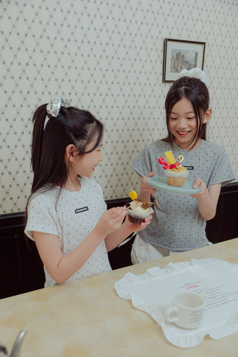 Sm2 - Korean Children Fashion - #childofig - Ribbed Dot Tee - 7