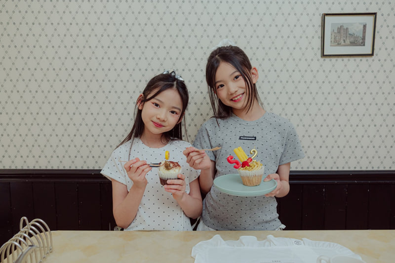 Sm2 - Korean Children Fashion - #designkidswear - Ribbed Dot Tee - 9
