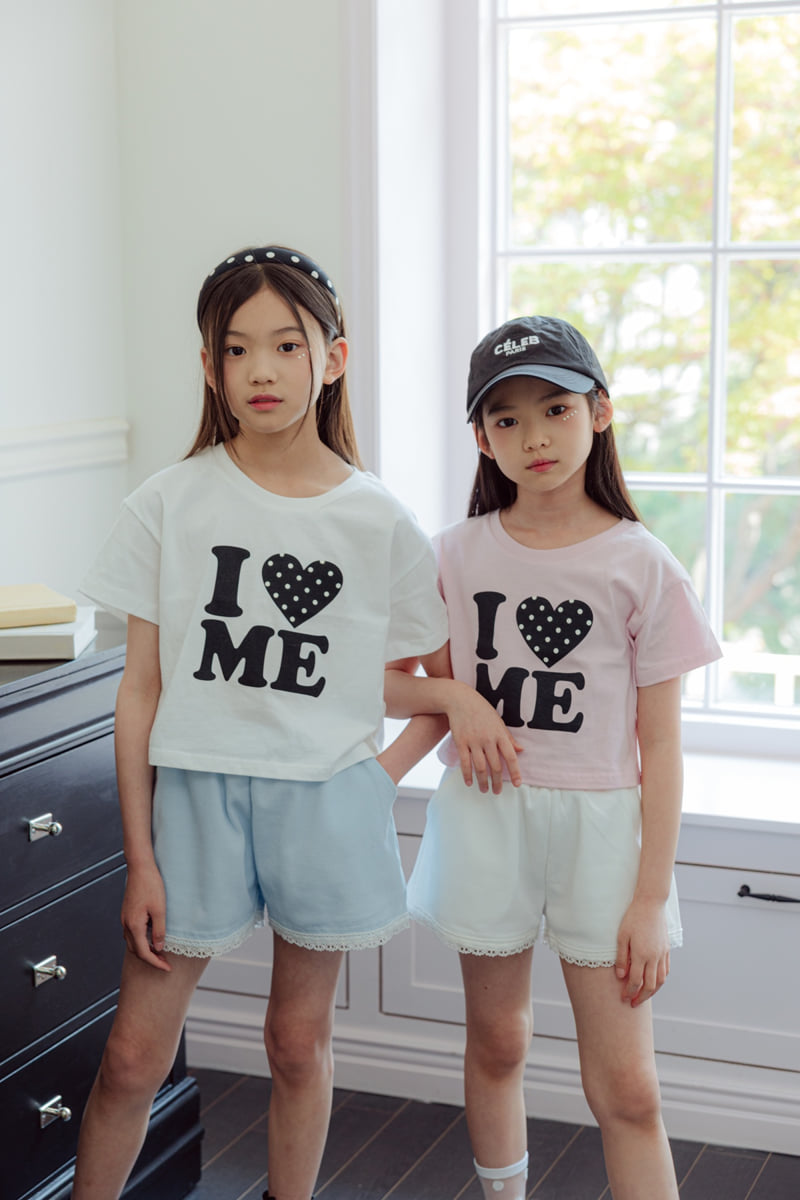 Sm2 - Korean Children Fashion - #discoveringself - Dot Heart Tee