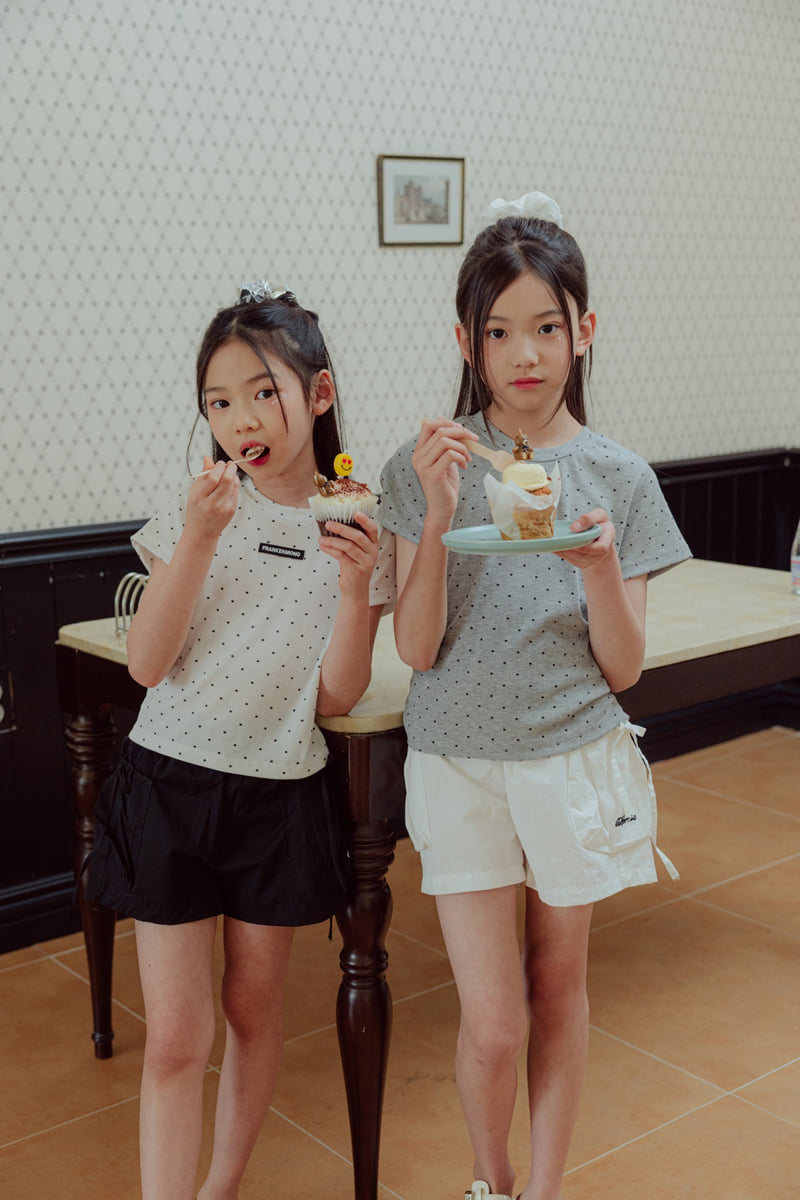 Sm2 - Korean Children Fashion - #discoveringself - Ribbed Dot Tee - 10