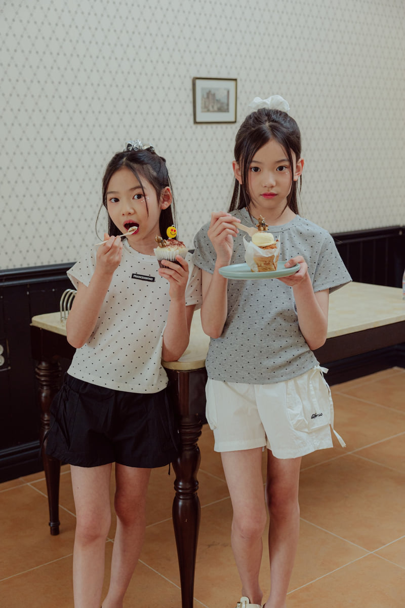 Sm2 - Korean Children Fashion - #fashionkids - Ribbed Dot Tee - 11