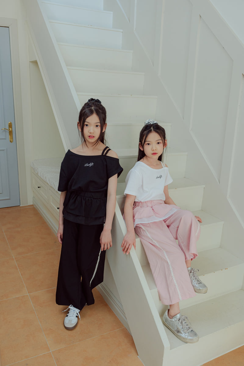 Sm2 - Korean Children Fashion - #fashionkids - Frill Cool Wide Pants - 9
