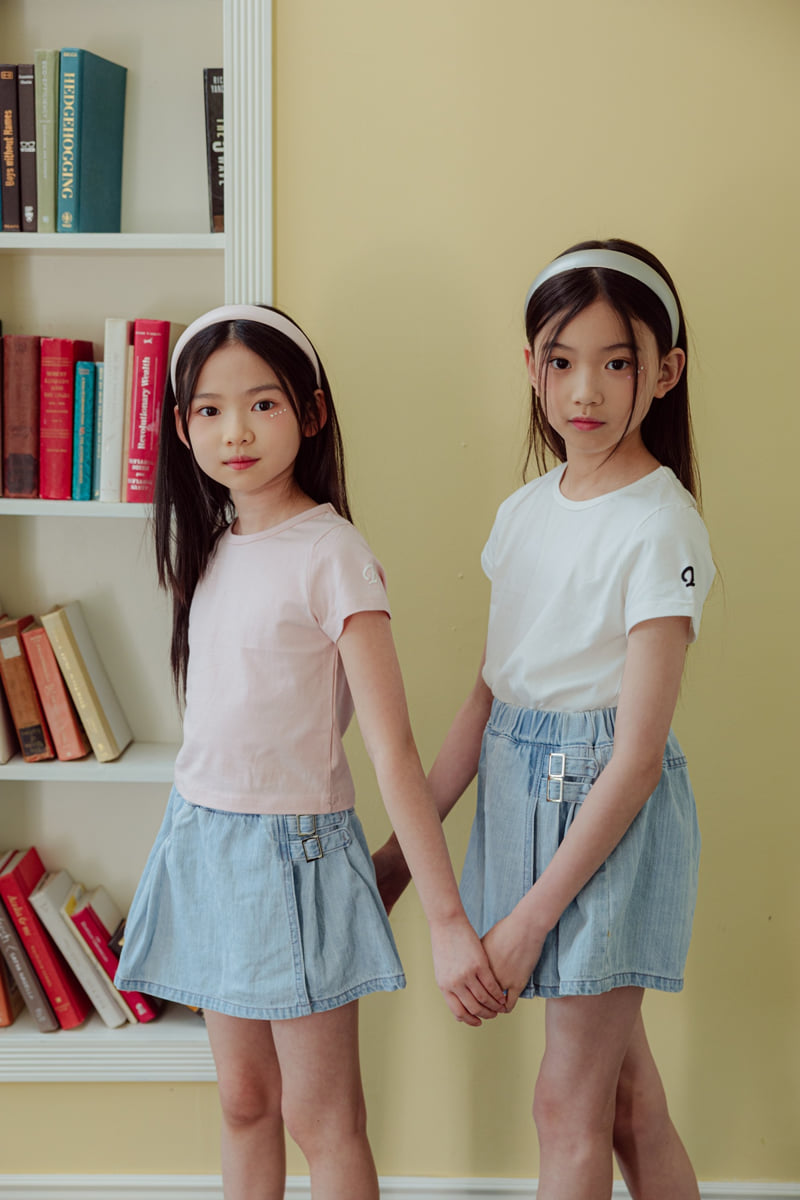 Sm2 - Korean Children Fashion - #fashionkids - Heart Slit Tee - 7