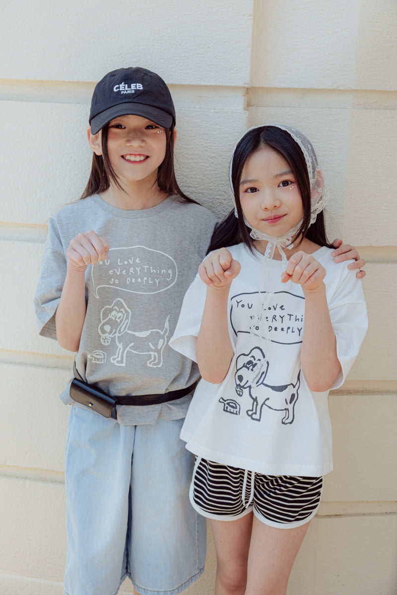 Sm2 - Korean Children Fashion - #kidsshorts - Cookie Puppy Tee