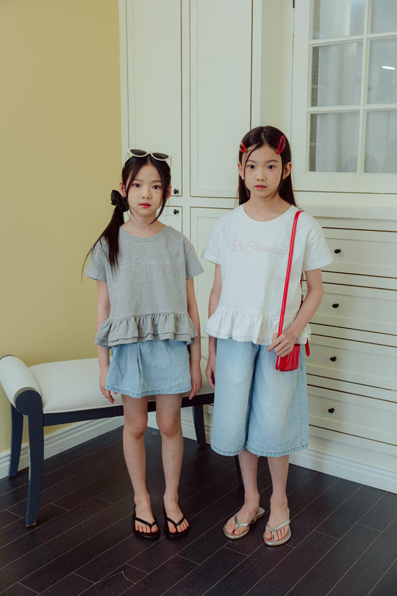 Sm2 - Korean Children Fashion - #kidsshorts - Frill Tee - 11