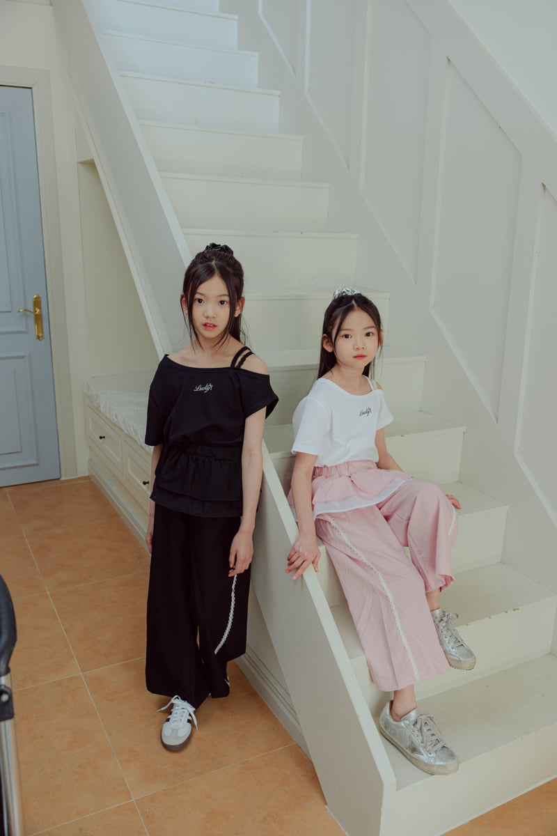 Sm2 - Korean Children Fashion - #kidsshorts - Frill Cool Wide Pants - 10