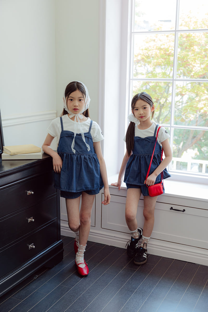 Sm2 - Korean Children Fashion - #kidsshorts - Bustier Blouse - 7