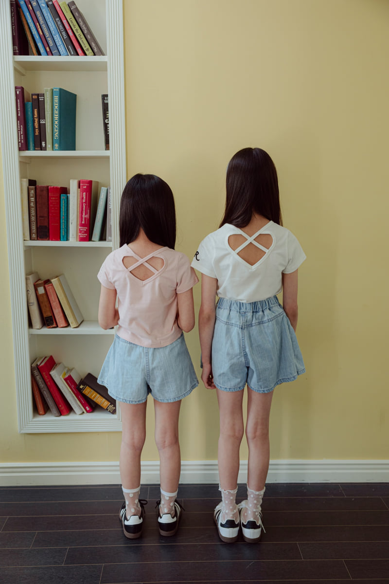 Sm2 - Korean Children Fashion - #kidsstore - Heart Slit Tee - 9