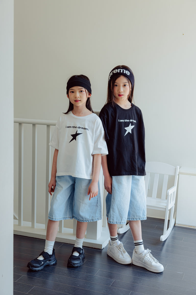 Sm2 - Korean Children Fashion - #kidsstore - Star Lettering Tee - 7
