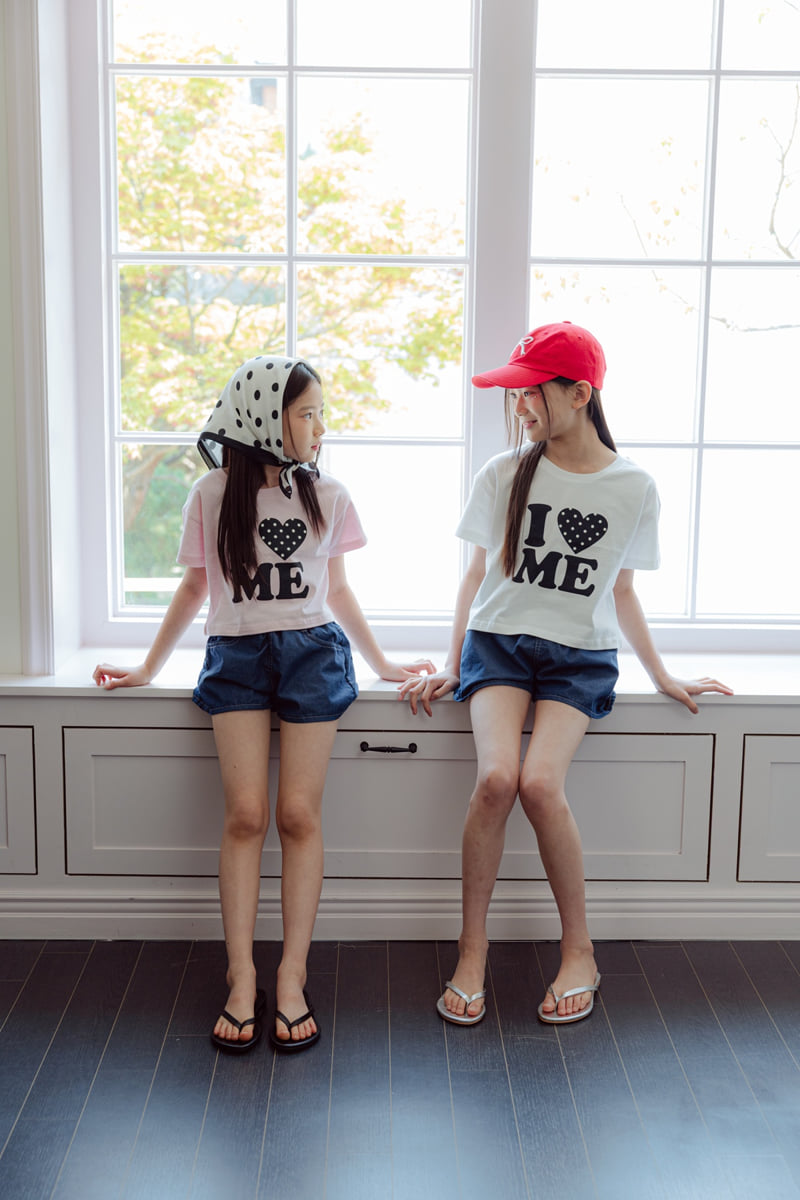 Sm2 - Korean Children Fashion - #kidzfashiontrend - Heart Denim Pants - 7