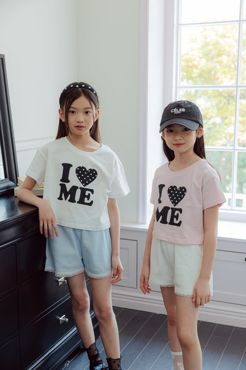 Sm2 - Korean Children Fashion - #littlefashionista - Dot Heart Tee - 7