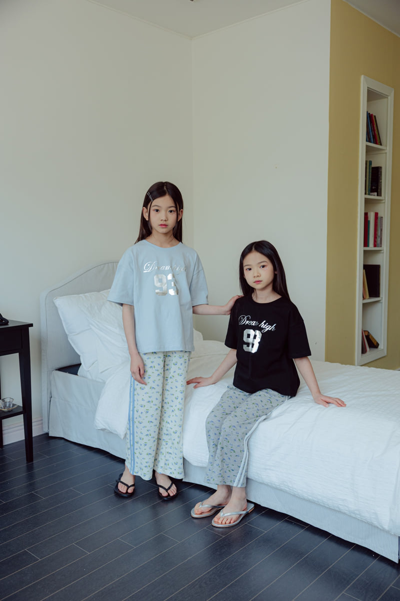 Sm2 - Korean Children Fashion - #littlefashionista - Flower Pants - 4