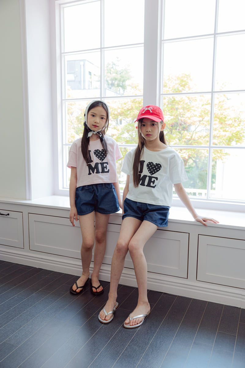 Sm2 - Korean Children Fashion - #magicofchildhood - Heart Denim Pants - 10