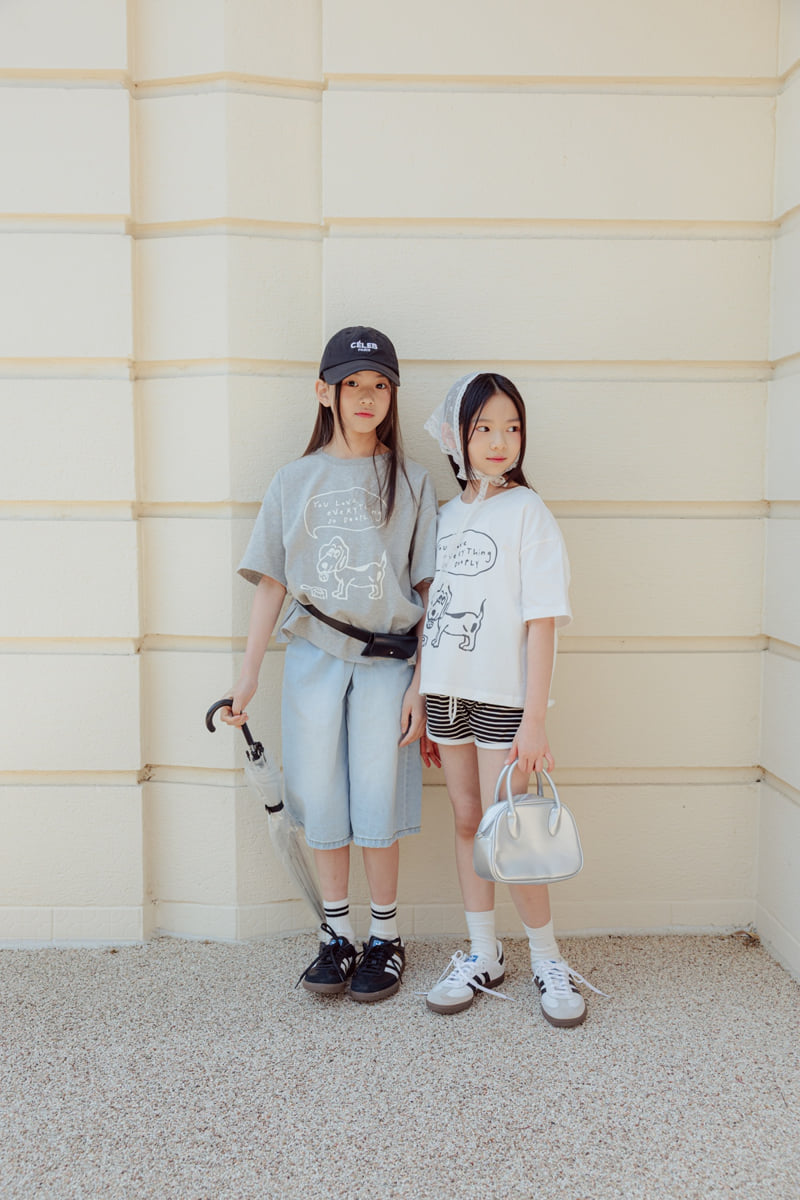 Sm2 - Korean Children Fashion - #minifashionista - Cookie Puppy Tee - 7