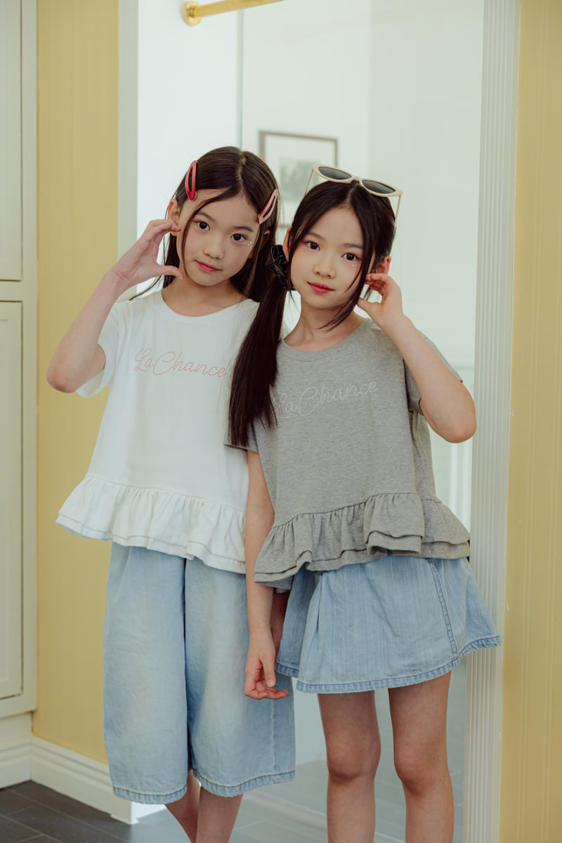 Sm2 - Korean Children Fashion - #minifashionista - Frill Tee