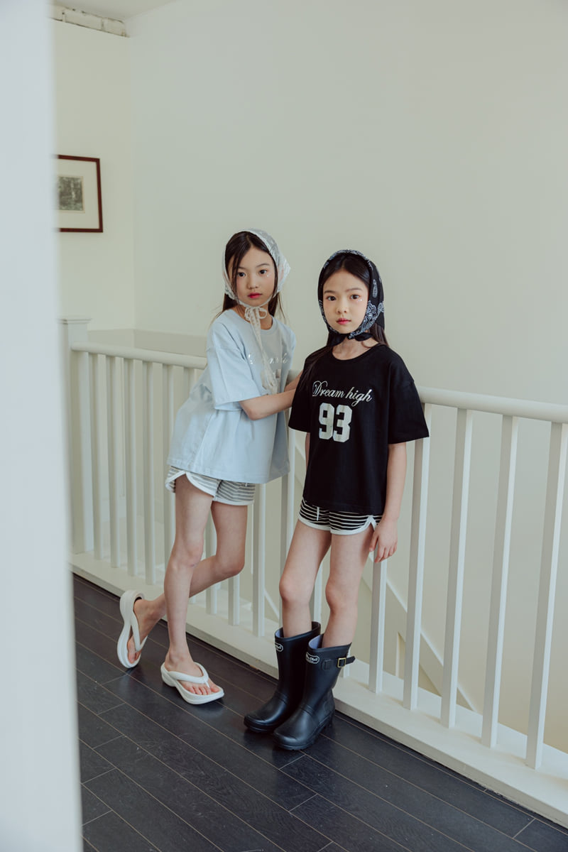 Sm2 - Korean Children Fashion - #stylishchildhood - Stripe Rubber Pants - 8
