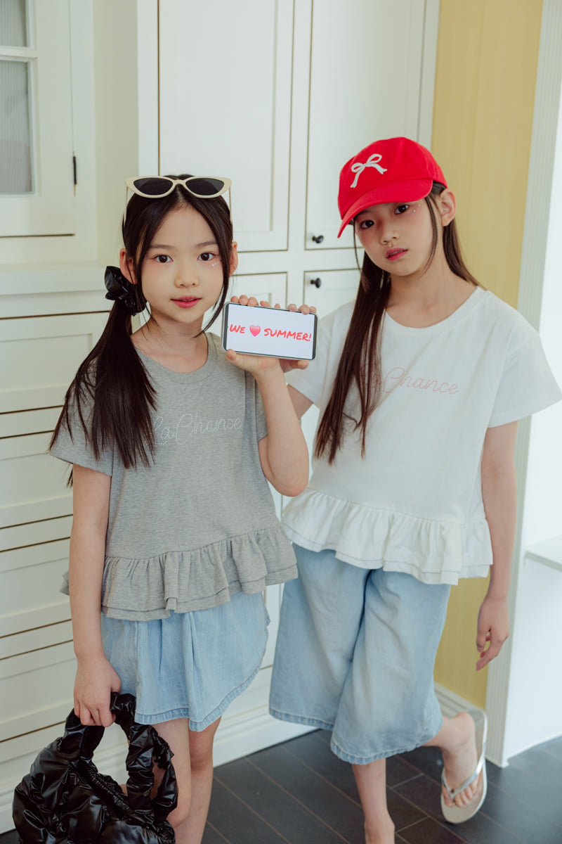 Sm2 - Korean Children Fashion - #stylishchildhood - Frill Tee - 5