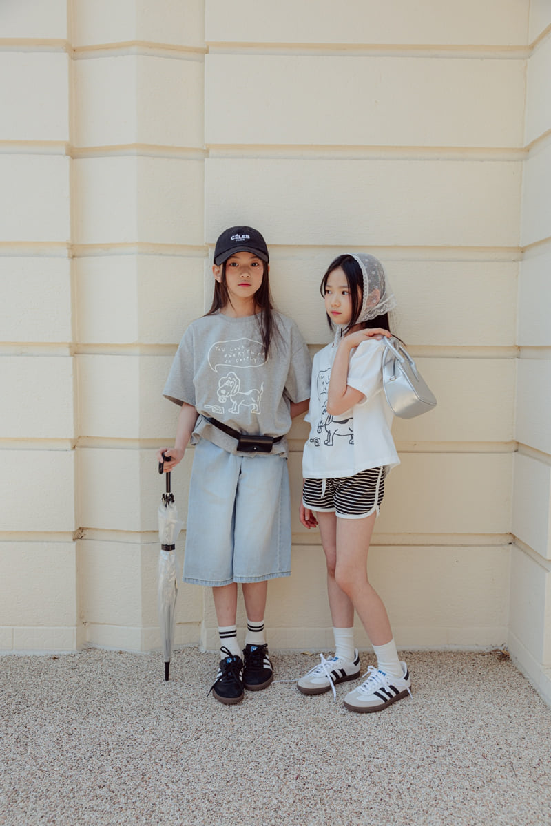Sm2 - Korean Children Fashion - #todddlerfashion - Cookie Puppy Tee - 9