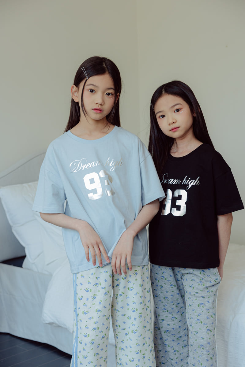 Sm2 - Korean Children Fashion - #todddlerfashion - Silver Tee