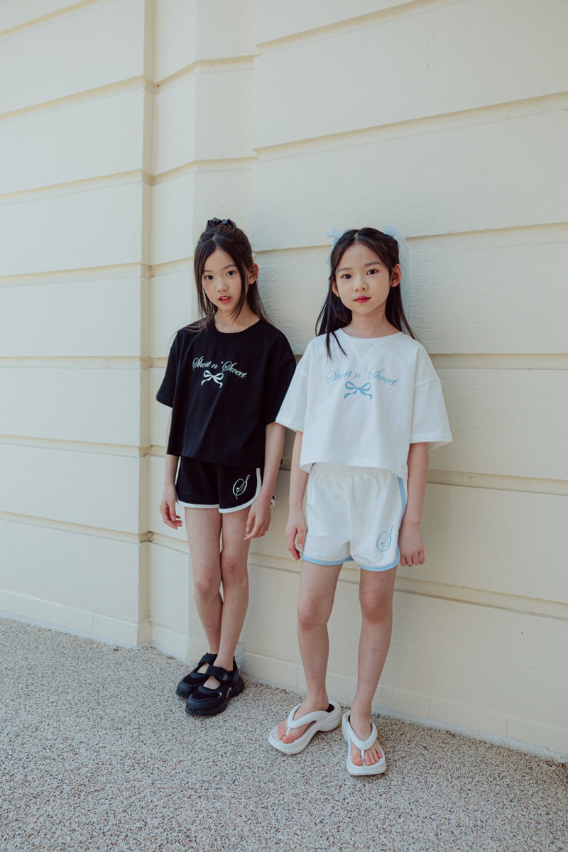 Sm2 - Korean Children Fashion - #toddlerclothing - Ribbon Top Bottom Set - 11