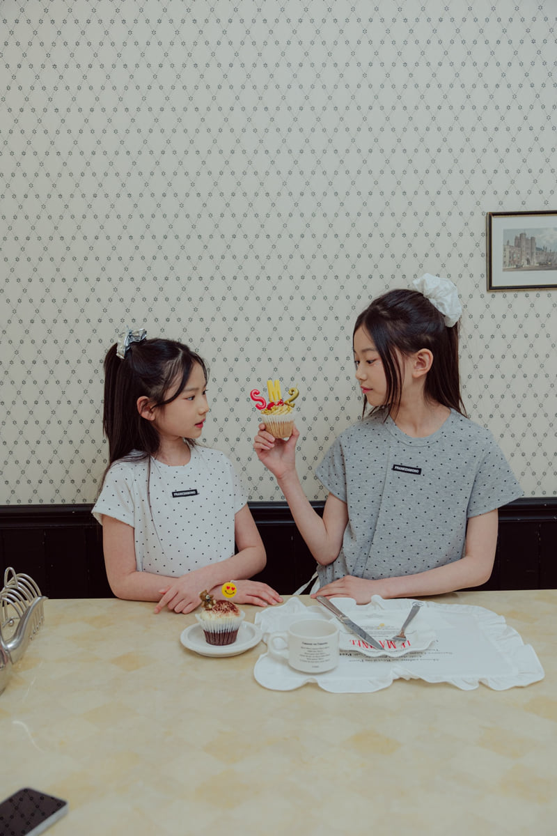 Sm2 - Korean Children Fashion - #toddlerclothing - Ribbed Dot Tee - 5