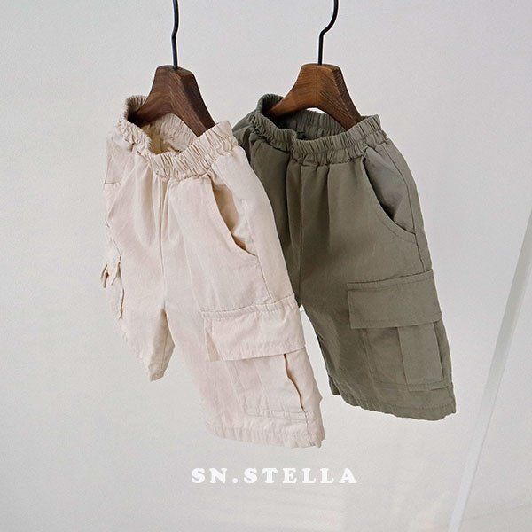 Sn.stella - Korean Children Fashion - #Kfashion4kids - Washed Cargo Pants - 11