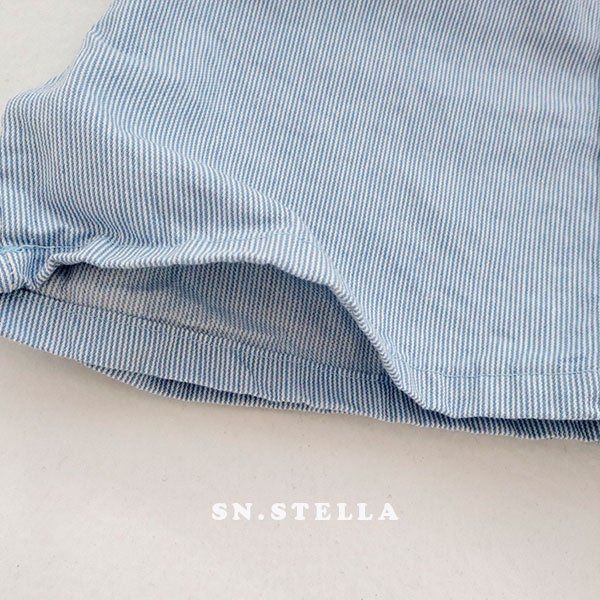 Sn.stella - Korean Children Fashion - #childofig - Blue Blue Pants - 10